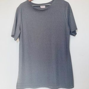 Vintage black knit top